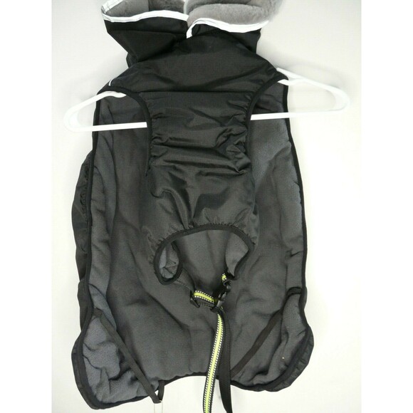Dociote Dog XL Winter Overcoat Green and Black Reflective - Picture 2 of 8